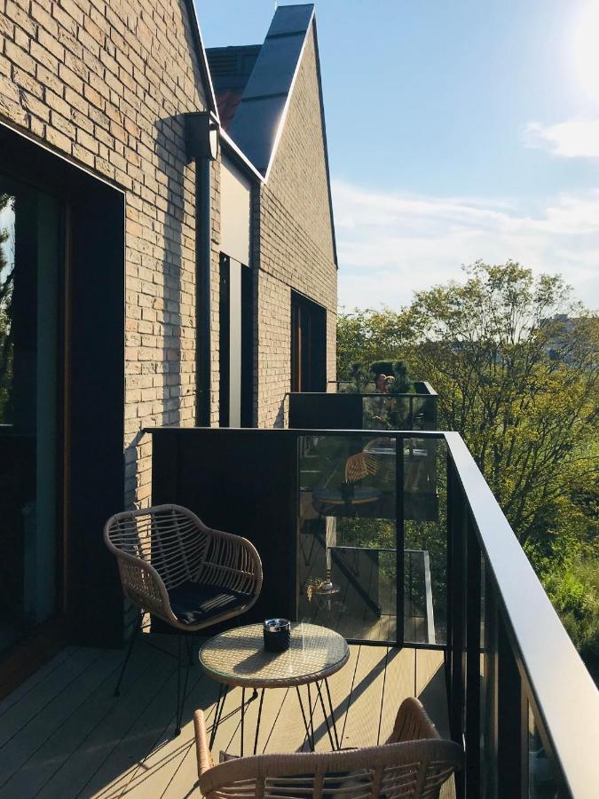 Baltic Riviera Apartments - Garden Sanctuary Retreat Gdansk Bagian luar foto
